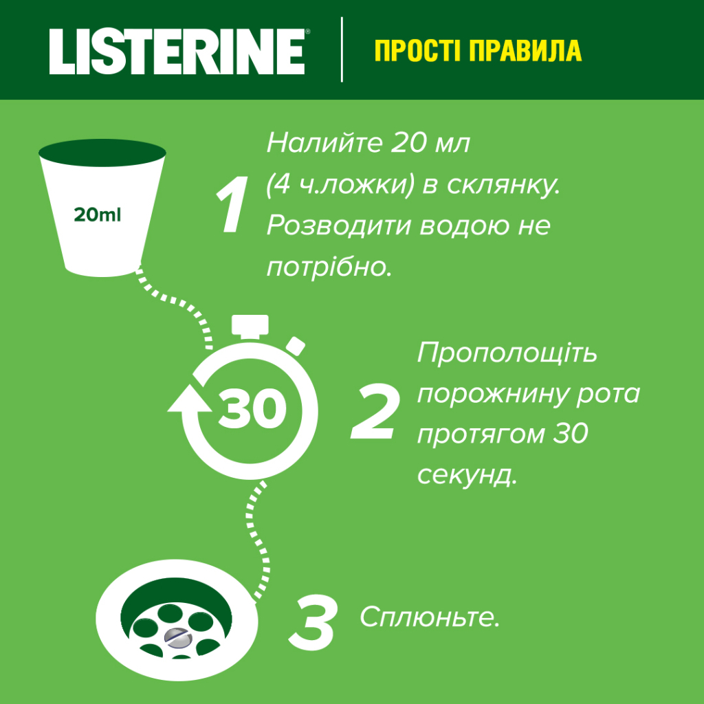 Ополіскувач для порожнини рота Listerine Naturals з ефірними оліями 500 мл (3574661643335/3574661657462) - изображение 9