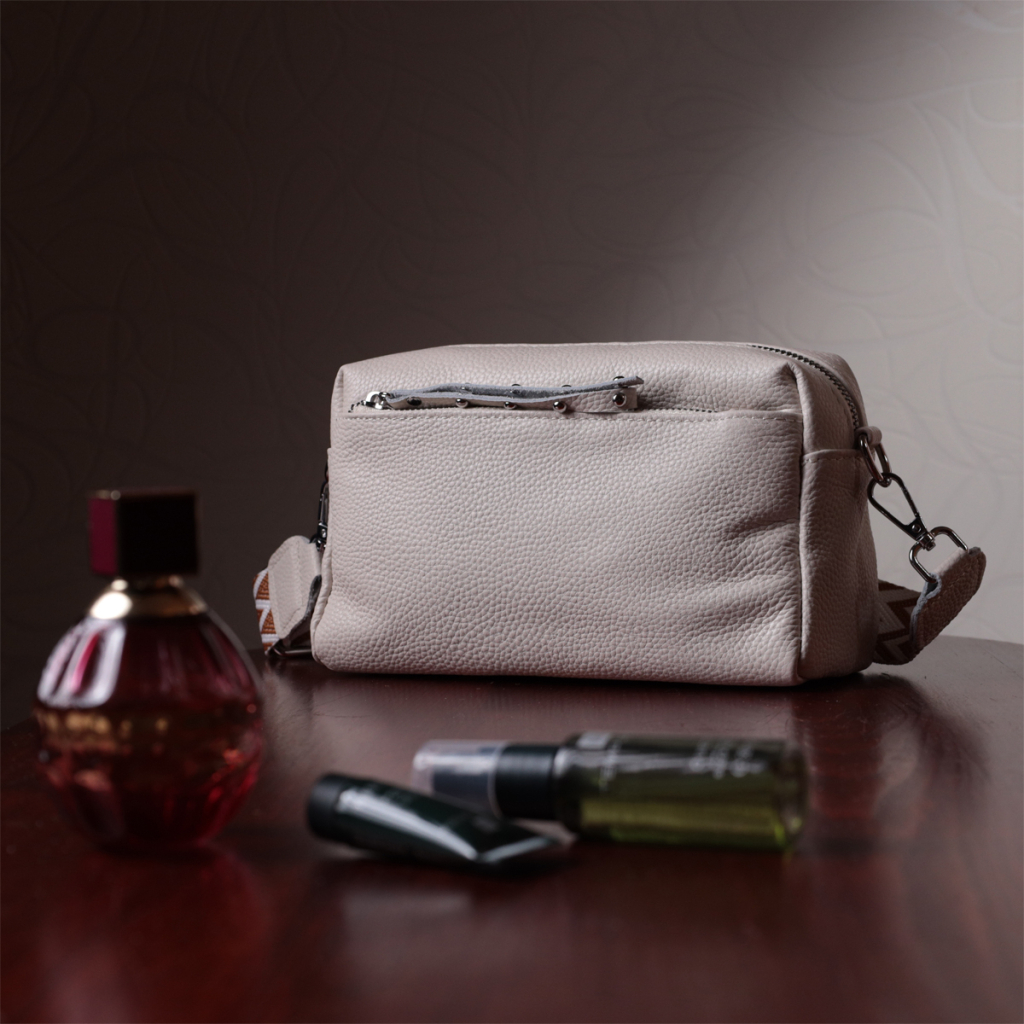 Сумка Vintage Жіноча шкіряна Біла (22653) - зображення 11