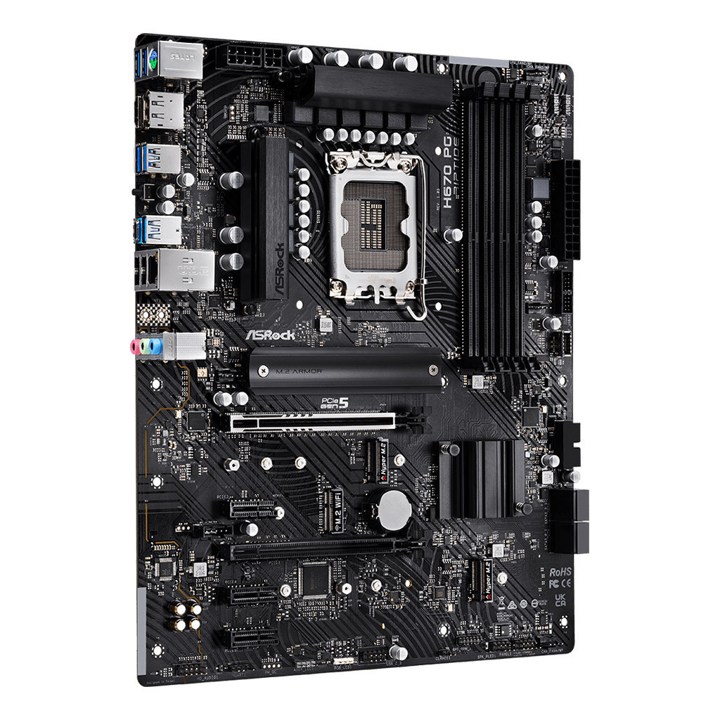 Материнська плата ASRock H670PGRIPTIDE - зображення 4