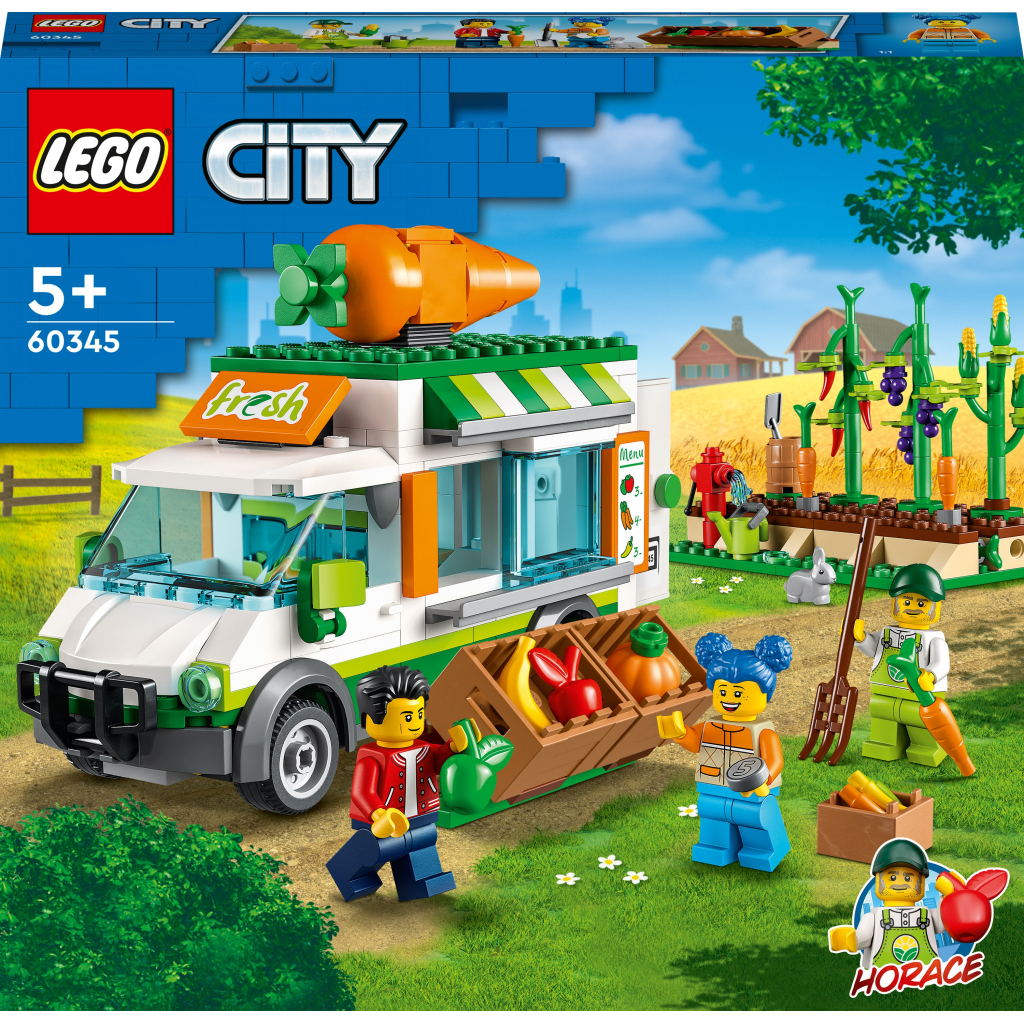 Конструктор LEGO City Farm Фургон фермерського ринку (60345) - зображення 1