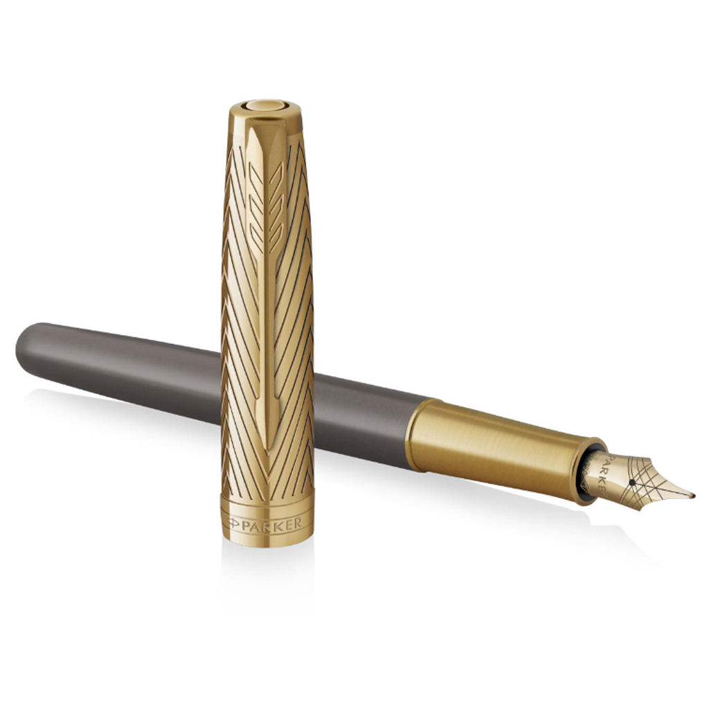 Ручка пір'яна Parker SONNET 17 SE Pioneers GT FP18 F (68 511) - изображение 3