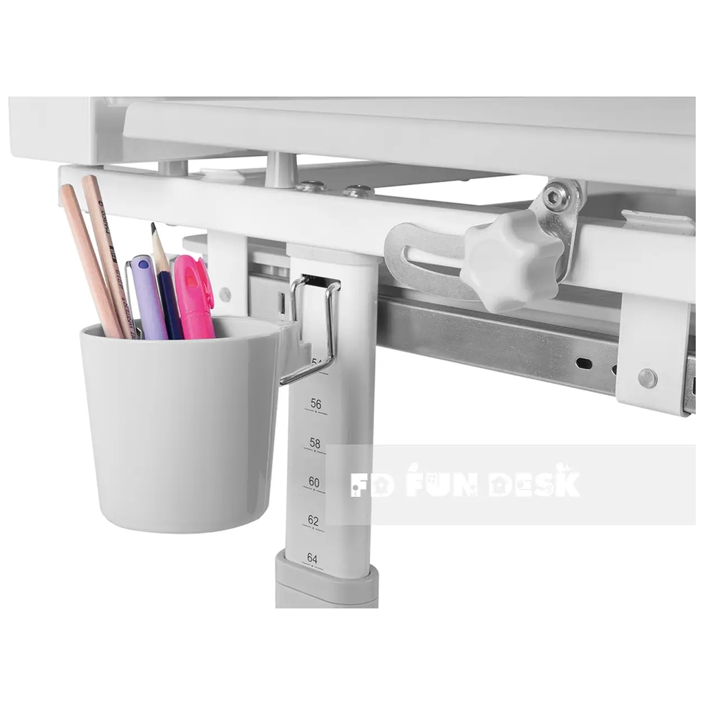 Парта зі стільцем FunDesk Cantare Grey - зображення 8