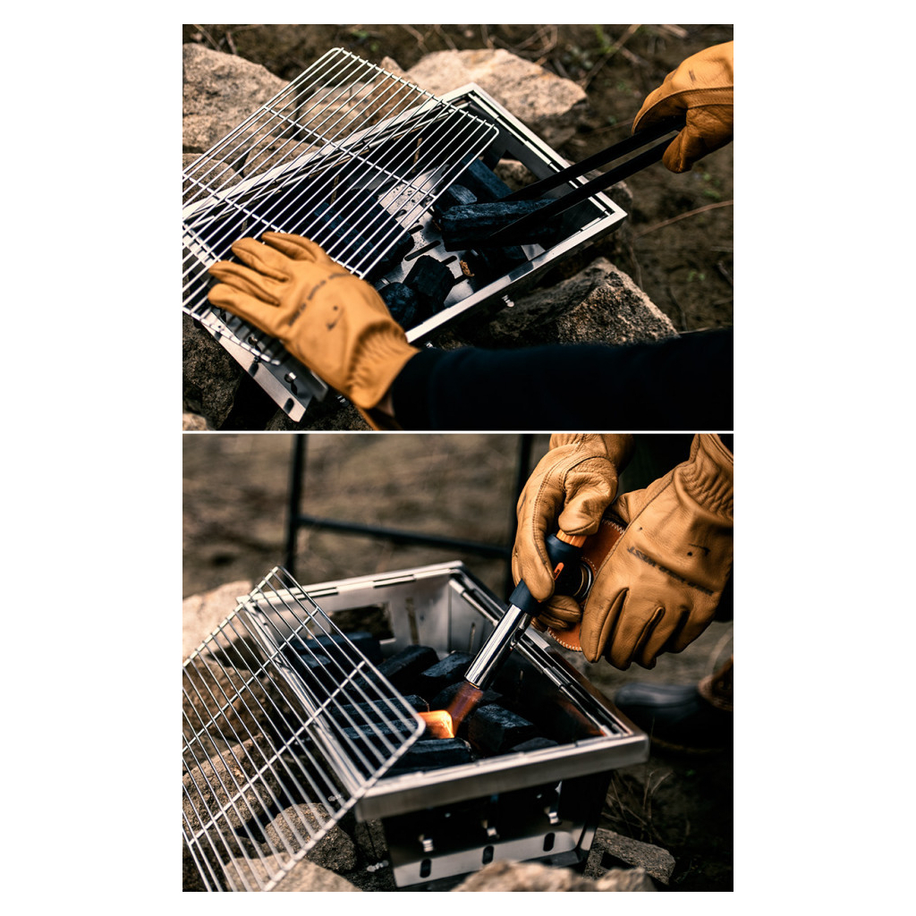 Гриль-барбекю Naturehike Mini Picnic BBQ Grill NH20CJ006 Сталь (6927595767672) - изображение 5