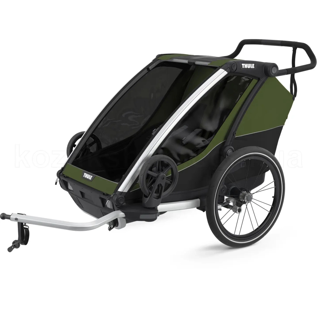 Коляска Thule Chariot Cab Double (Cypress Green) (TH 10204021) - зображення 10