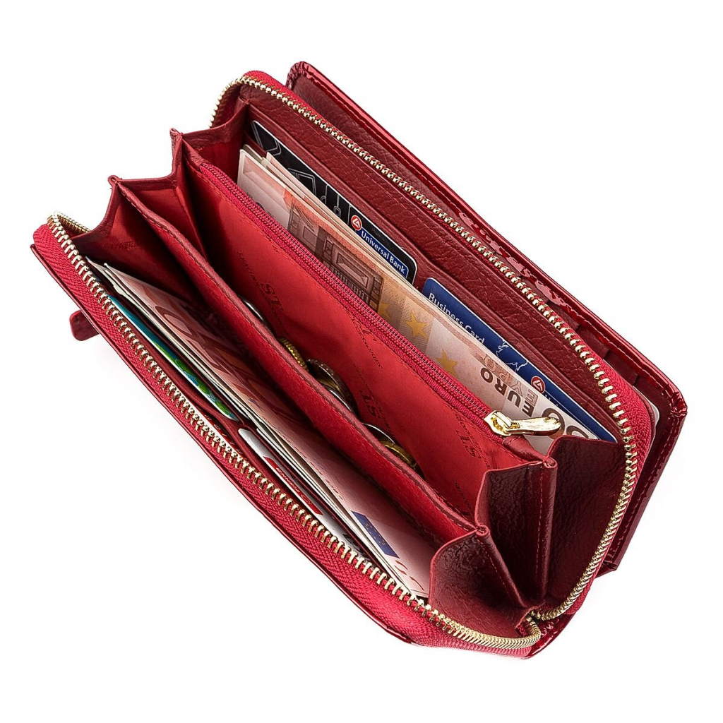 Гаманець ST Leather Червоний (18436) - зображення 6