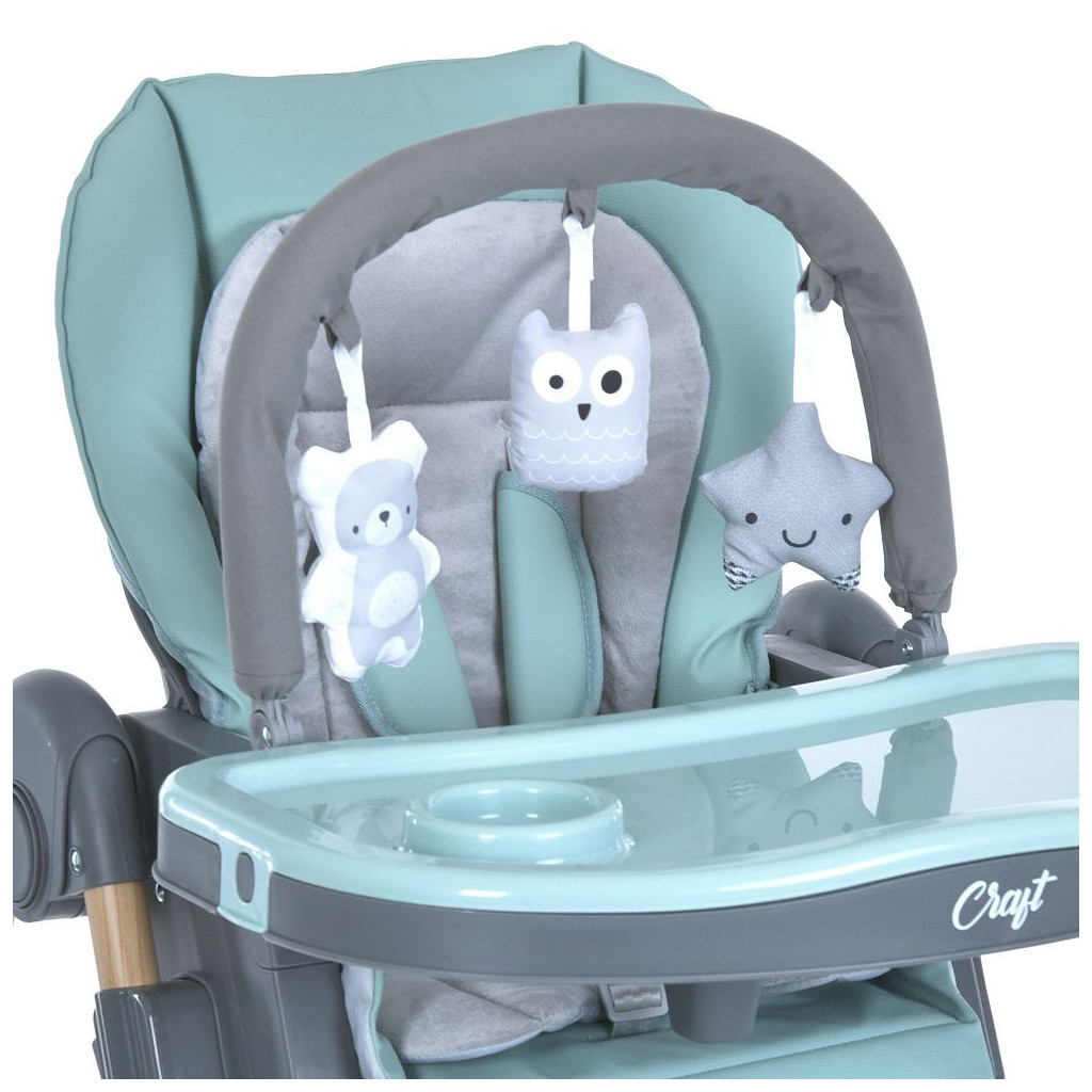 Стілець для годування El Camino ME 1115-W CRAFT mint - зображення 7