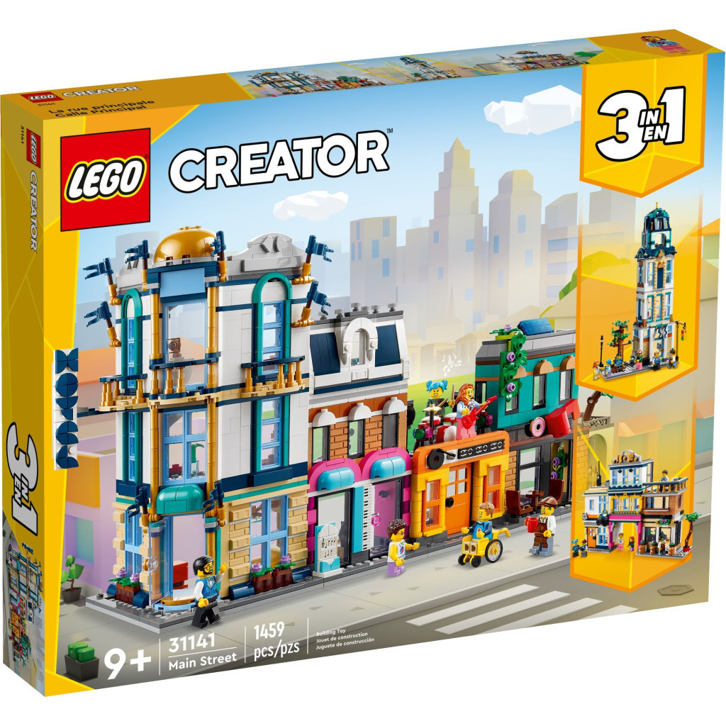 Конструктор LEGO Creator Центральна вулиця 1459 деталей (31141) - зображення 1