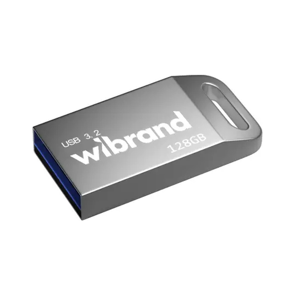 USB флеш накопичувач Wibrand 128GB Ant Silver USB 3.2 Gen 1 (USB 3.0) (WI3.2/AN128M4S) - зображення 1
