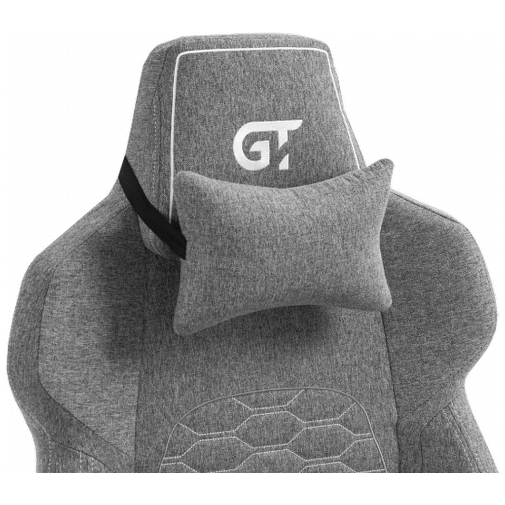 Крісло ігрове GT Racer X-8702 Gray (X-8702 Fabric Gray) - зображення 8