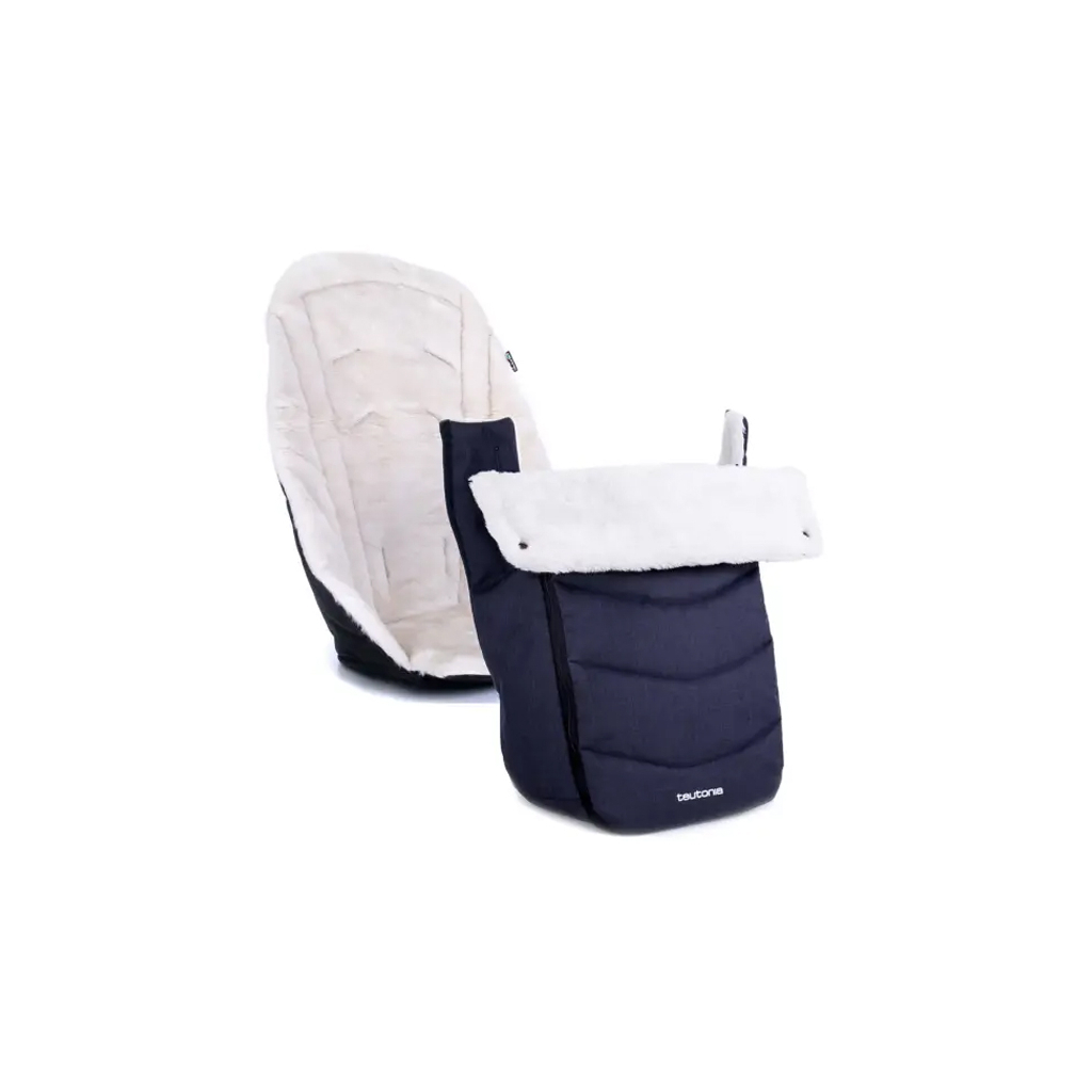 Зимовий набір для колясок Teutonia Melange Navy (73812) - зображення 1
