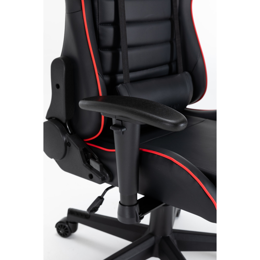 Крісло ігрове GamePro Rush Black/Red (GC-575-Black-Red) - зображення 6