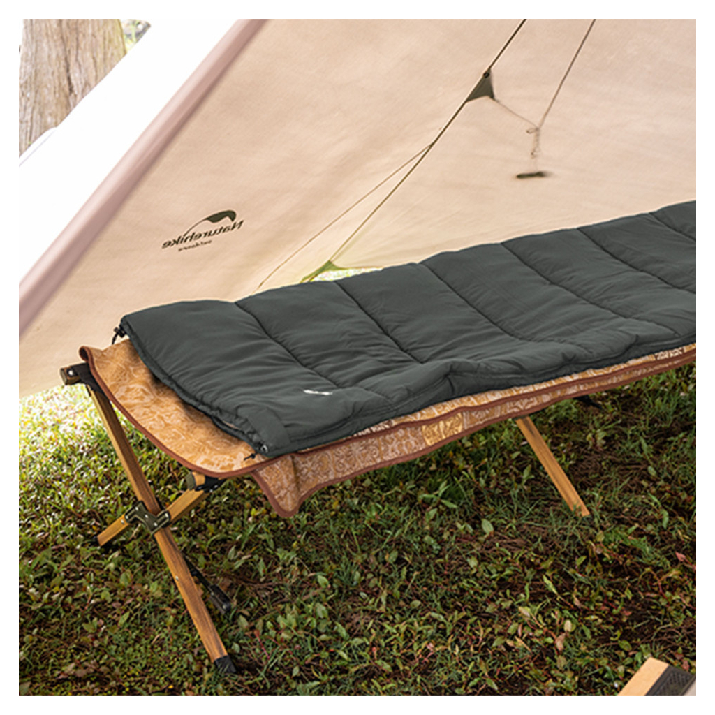 Спальний мішок Naturehike F150 NH22MSD05, правий, графіт (6927595797747-R) - зображення 2