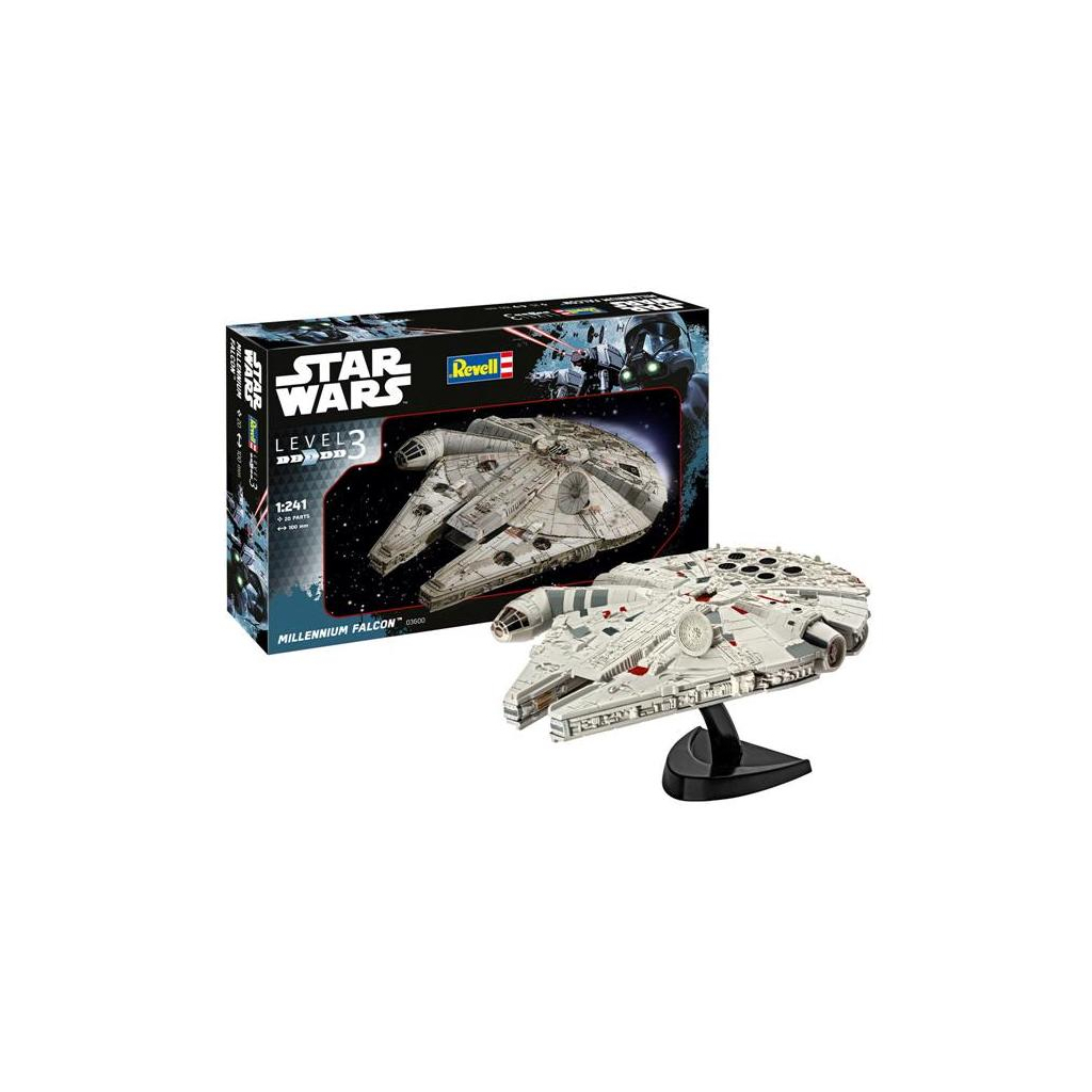 Збірна модель Revell Космічний корабель Тисячолітній Сокіл рівень 3, 1:241 (RVL-03600) - зображення 2