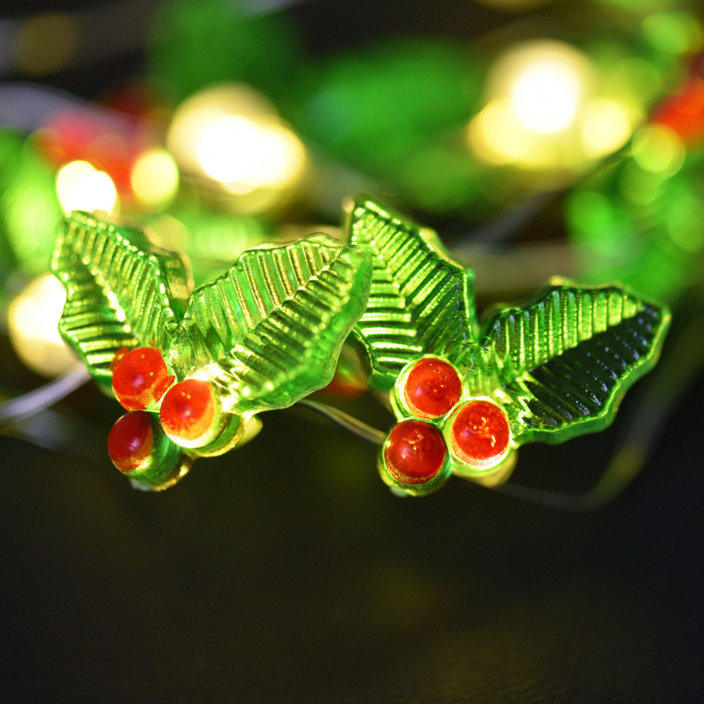 Гірлянда YES! Fun На мідному дроті Омела 20 LED Тепло-біла 2.2 м На батарейках (801210) - зображення 4