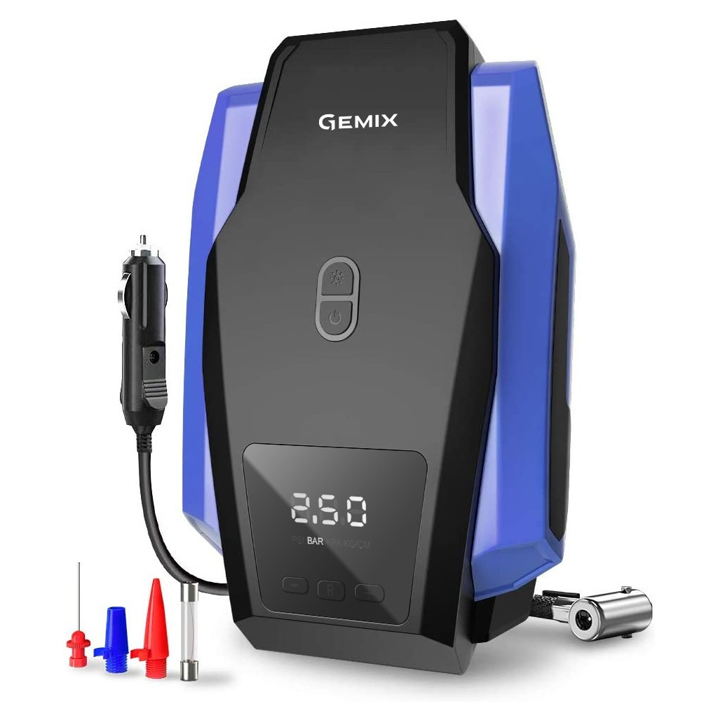 Автомобільний компресор Gemix Model G black/blue (10700094) - зображення 1