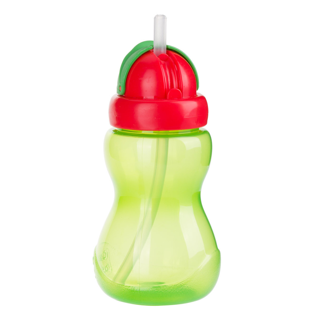 Поїльник-непроливайка Canpol babies з трубкою 270 мл салатовий (56/109_gre) - зображення 3