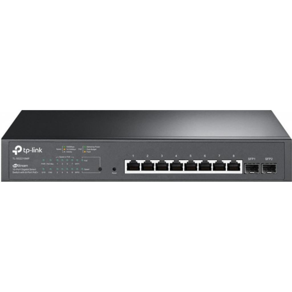 Комутатор мережевий TP-Link TL-SG2210MP - зображення 1