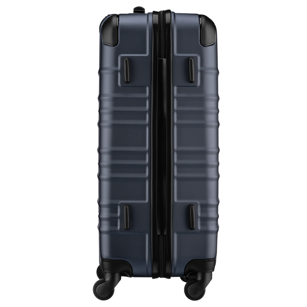 Валіза Wenger Amplar, середня, пластик, 4 колеса, синя (653147) - зображення 7