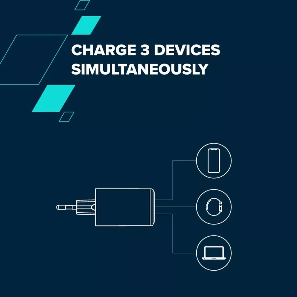 Зарядний пристрій Canyon CU65ACC GaN 65W 2xPD 1xQC EU White (CNS-CUW65ACC) - зображення 7