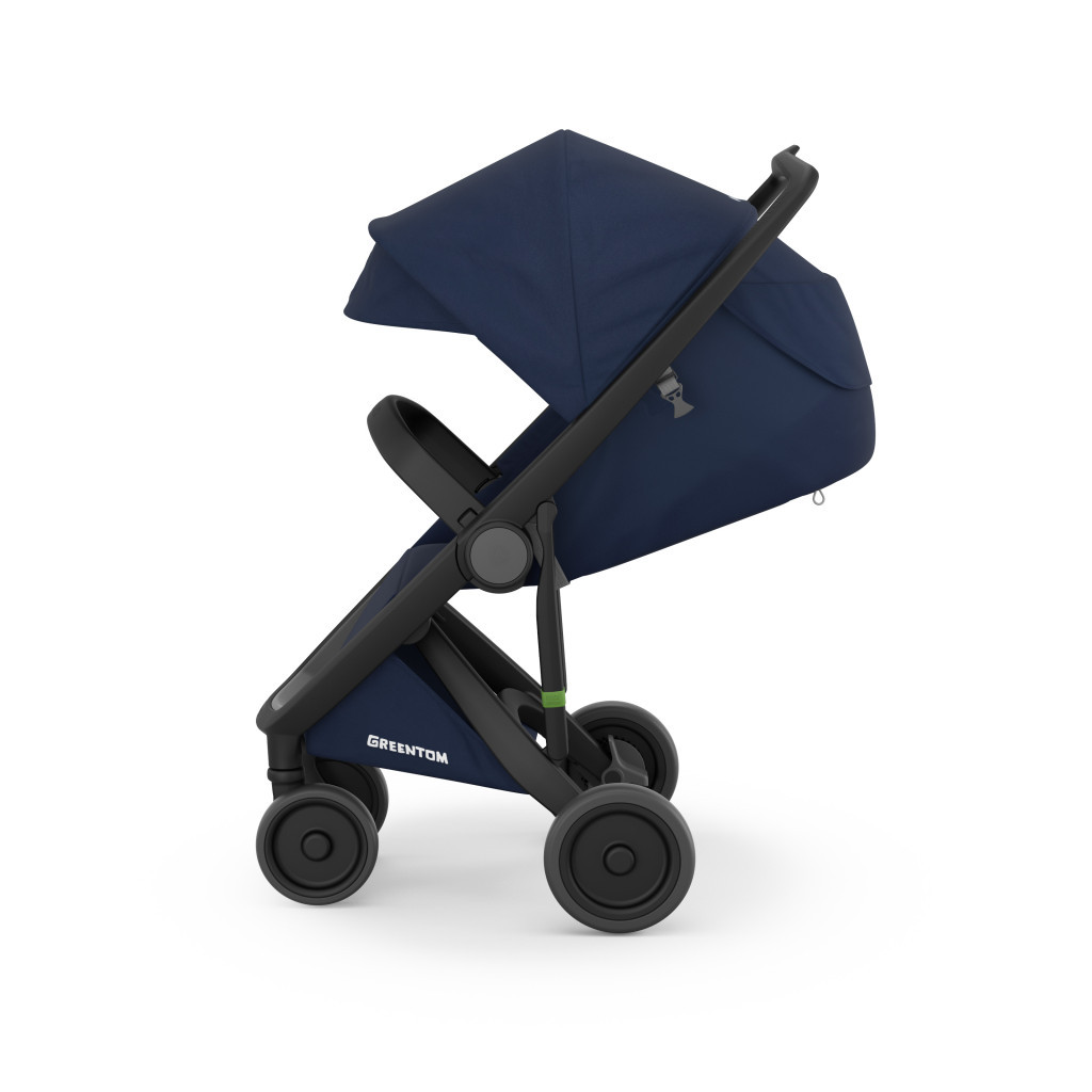 Коляска Greentom Classic Blue-Black (8718858972210) - изображение 2