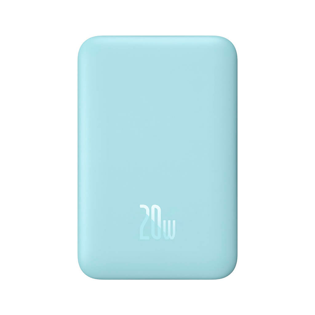 Батарея універсальна Baseus Wireless Magnetic Mini 10000mAh 20W, Blue (PPCX030003\PPCXM10) (P10022100312-00) - зображення 1