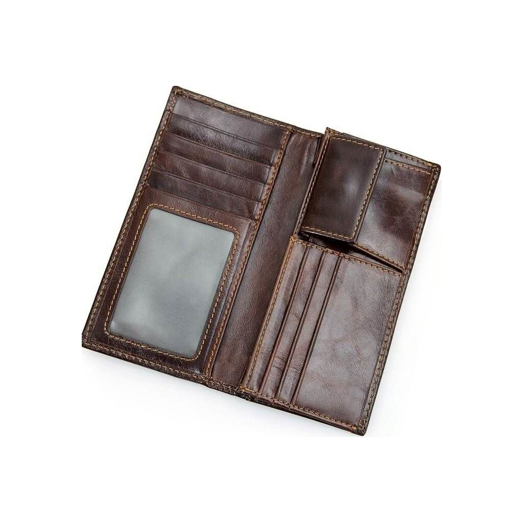 Гаманець Vintage З натуральної шкіри Коричневий (14536) - зображення 7