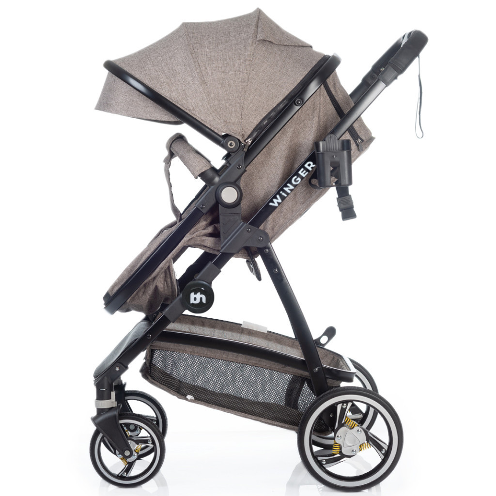 Коляска BabyHit Winger Brown трансформер (73554) - зображення 3