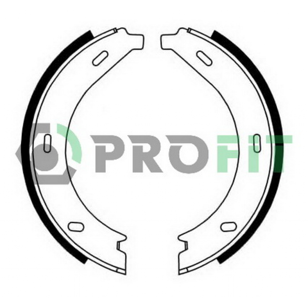 Гальмівні колодки Profit 5001-0536 - зображення 1