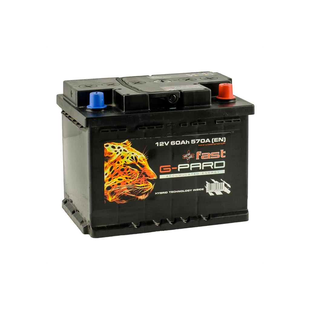 Акумулятор автомобільний G-Pard 60 Аh/12V Fast Euro (TRC060-F00) - зображення 2
