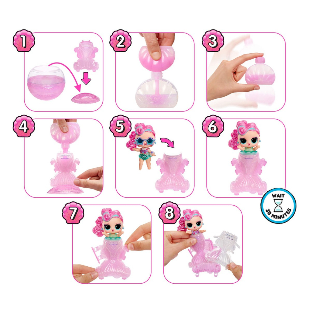 Лялька L.O.L. Surprise! Чарівні русалоньки (510604) - зображення 4