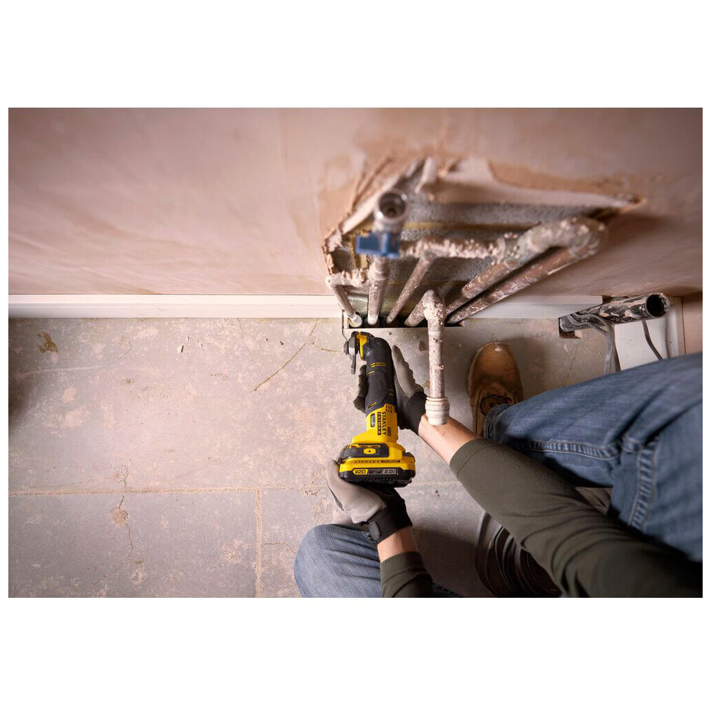 Реноватор Stanley FatMax,18В, 2x2Ah, Li-Ion, 8000-18000 об/хв, 1.40 кг (SFMCE500D2K) - изображение 9