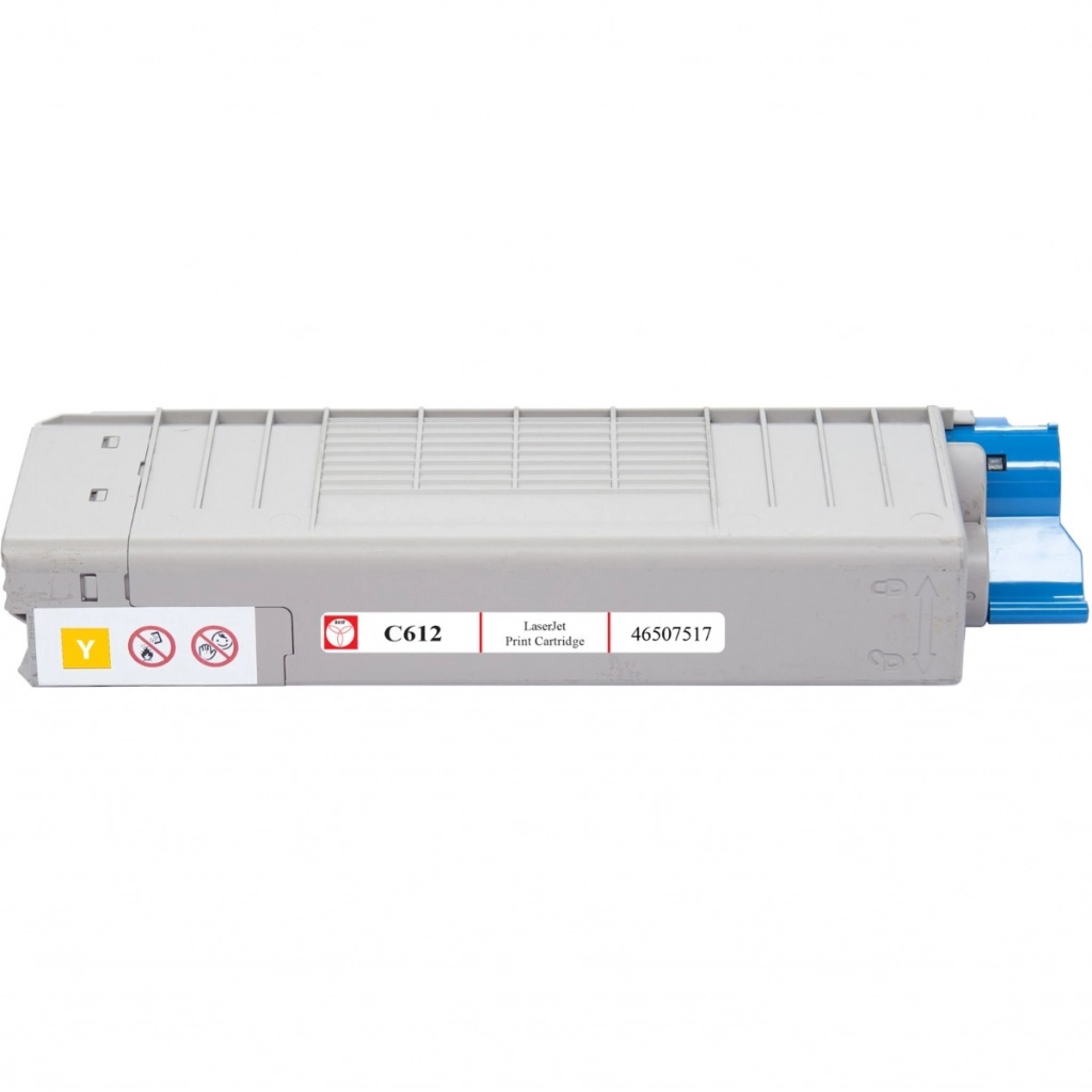 Тонер-картридж BASF OKI C612/ 46507517 Yellow (KT-46507517) - изображение 3