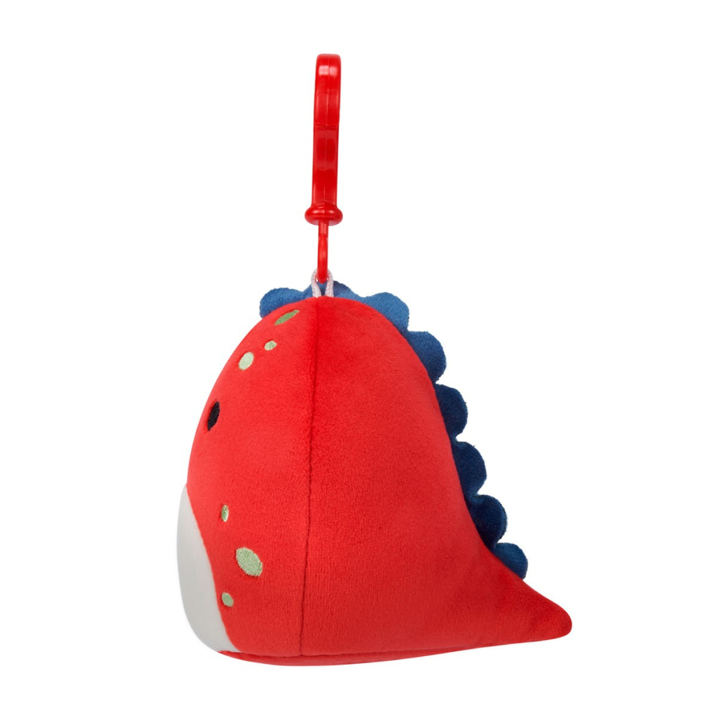 М'яка іграшка Squishmallows на кліпсі – Діно Долан 9 см (SQCP00218) - зображення 3