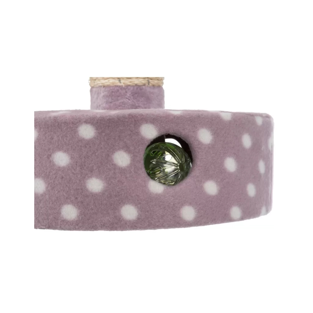 Дряпка (кігтеточка) для котів Trixie Фліс 47 см світло-бузкова (4011905429304) - зображення 4