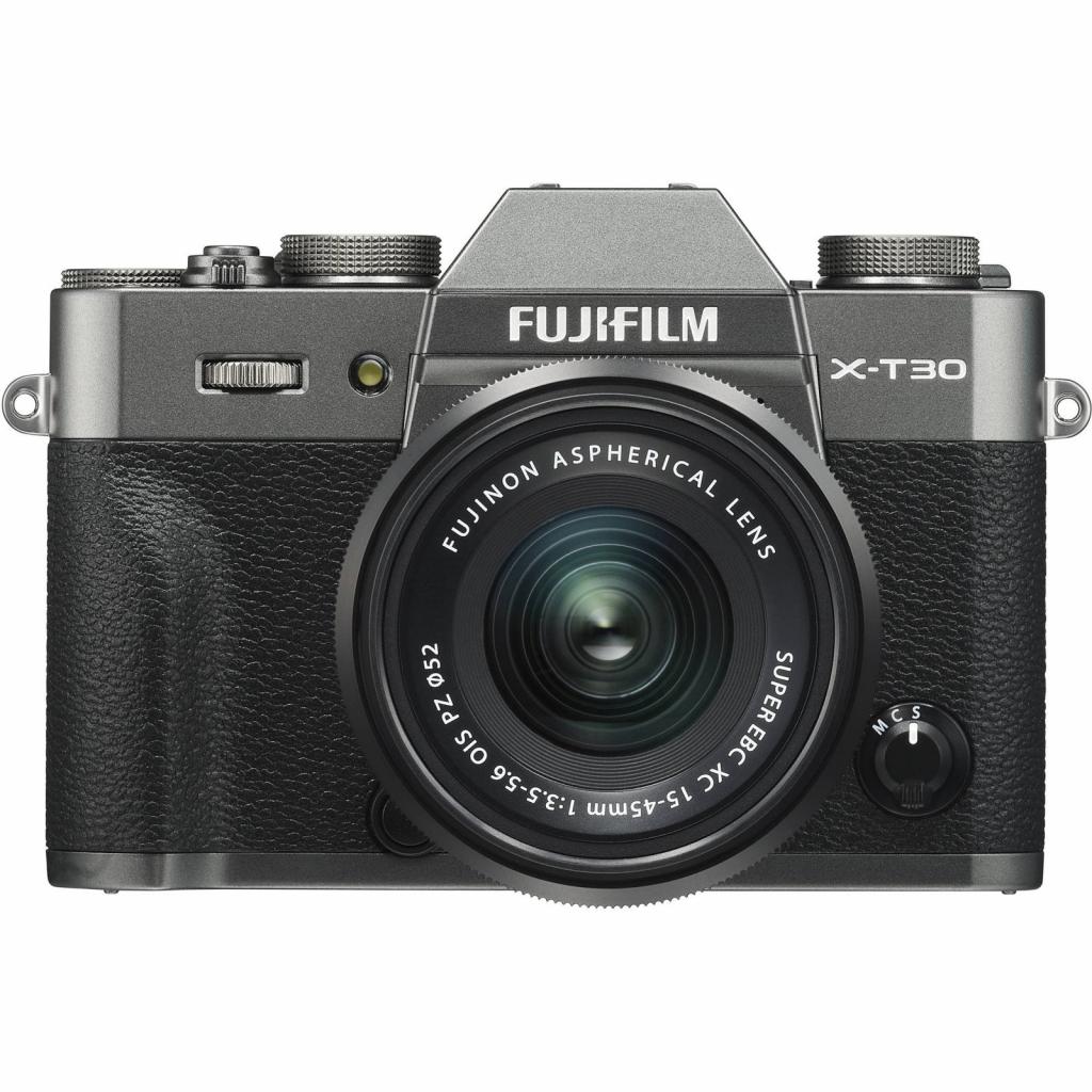 Цифровий фотоапарат Fujifilm X-T30 + XC 15-45mm F3.5-5.6 Kit Charcoal Silver (16619401) - зображення 2