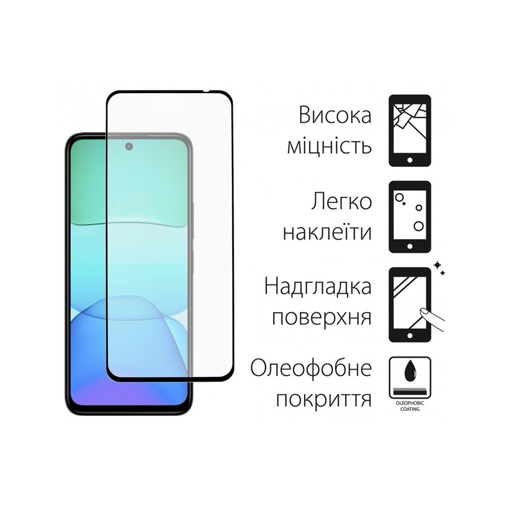 Чохол до мобільного телефона Dengos Xiaomi Redmi 13 4G Soft + Glass Pink (DG-KM-99) - зображення 3