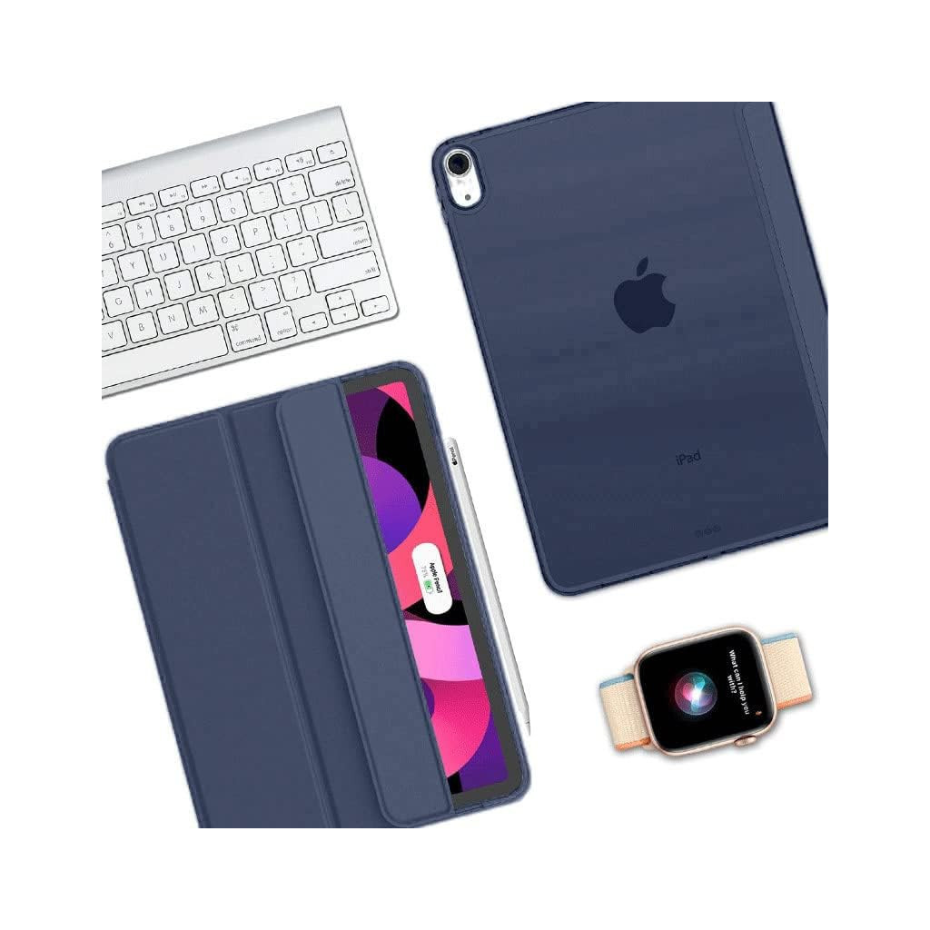 Чохол до планшета BeCover Tri Fold Hard Apple iPad Air 11" M2/M3 (2024/2025) Deep Blue (711413) - зображення 5