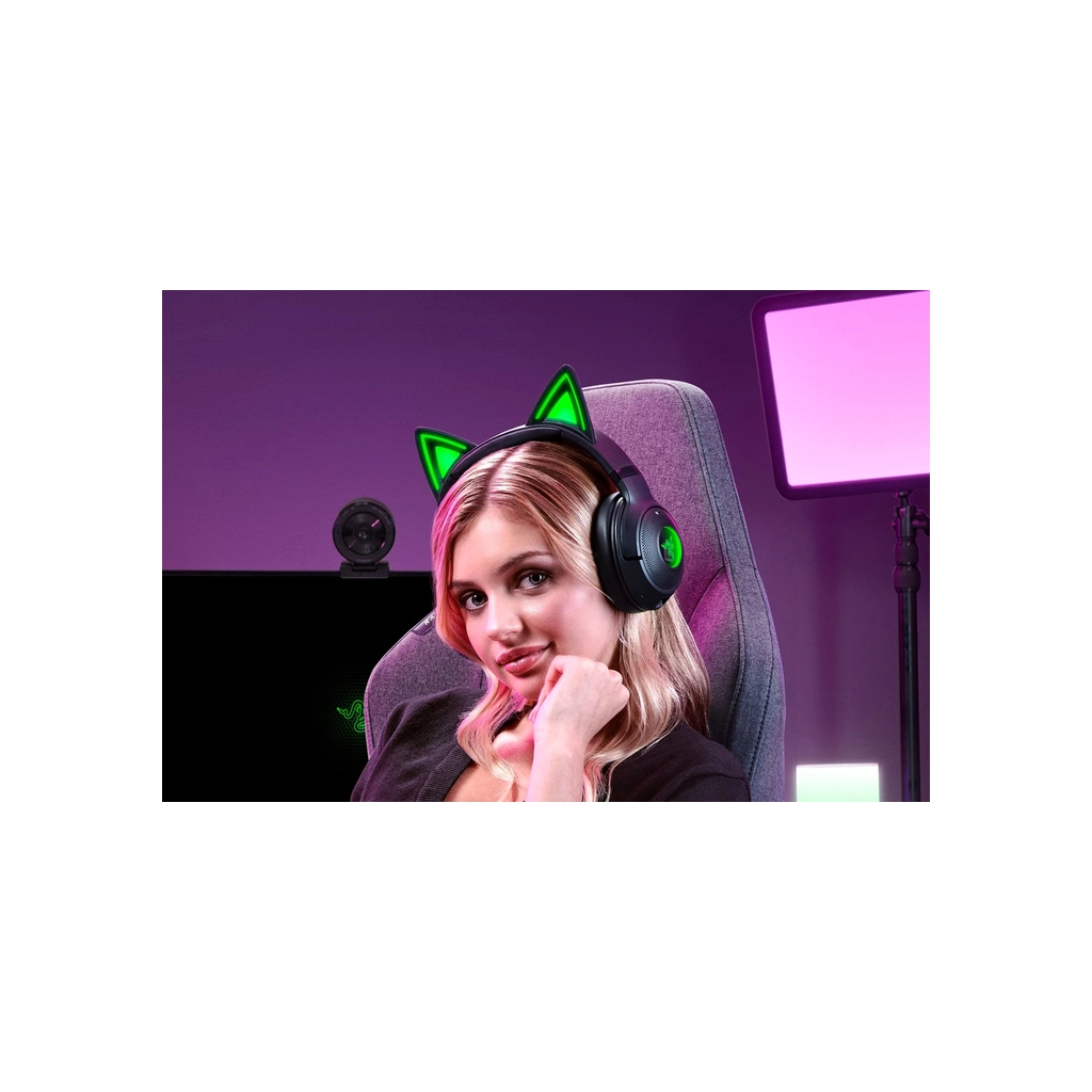 Навушники Razer Kraken Kitty V2 Bluetooth Black (RZ04-04860500-R3M1) - зображення 9