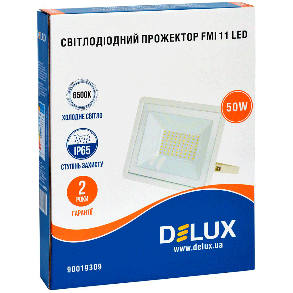 Прожектор Delux FMI 11 50Вт 6500K IP65 (90019309) - зображення 2