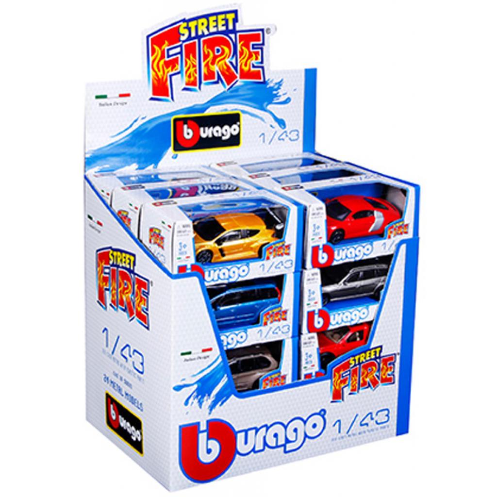 Машина Bburago в голубом диспенсере (ассорти) (18-30010B) - зображення 1