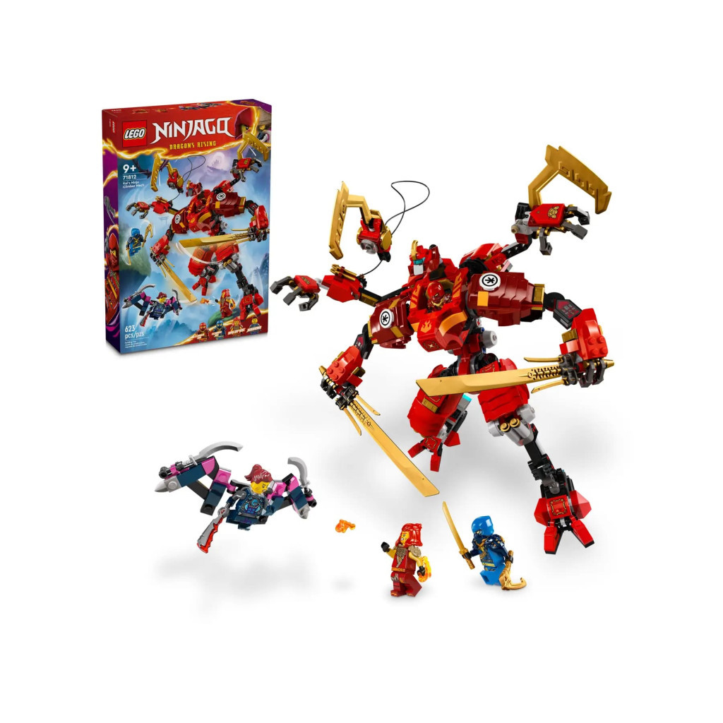 Конструктор LEGO Ninjago Робот-скелелаз ніндзя Кай 623 деталі (71812) - зображення 6