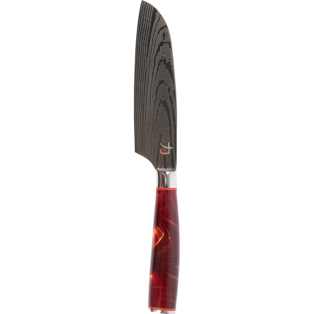 Кухонний ніж MasterPro Tetsu, сантоку, 12.5 см, коричневий (BGMP-4129-BR) - зображення 1