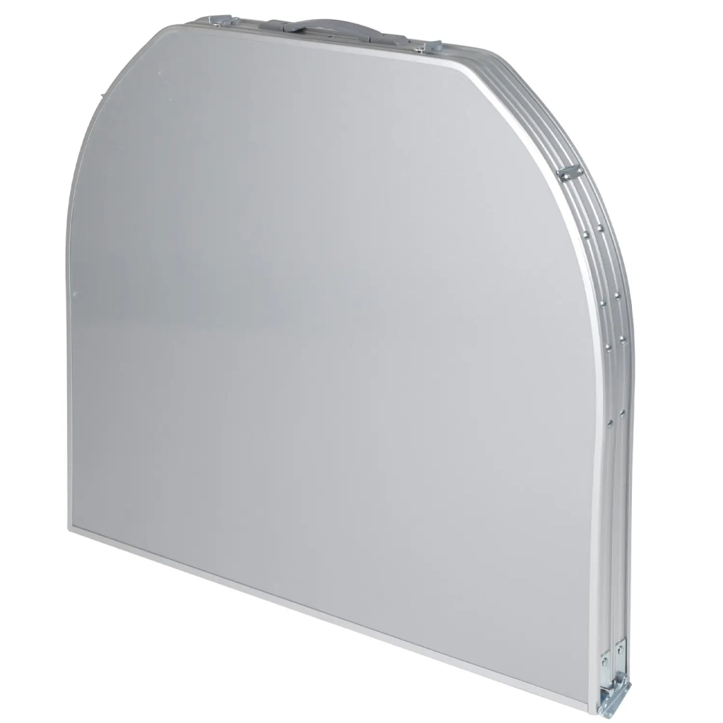 Туристичний стіл Bo-Camp Premium Oval 120x80 cm Grey (1404420) - зображення 4
