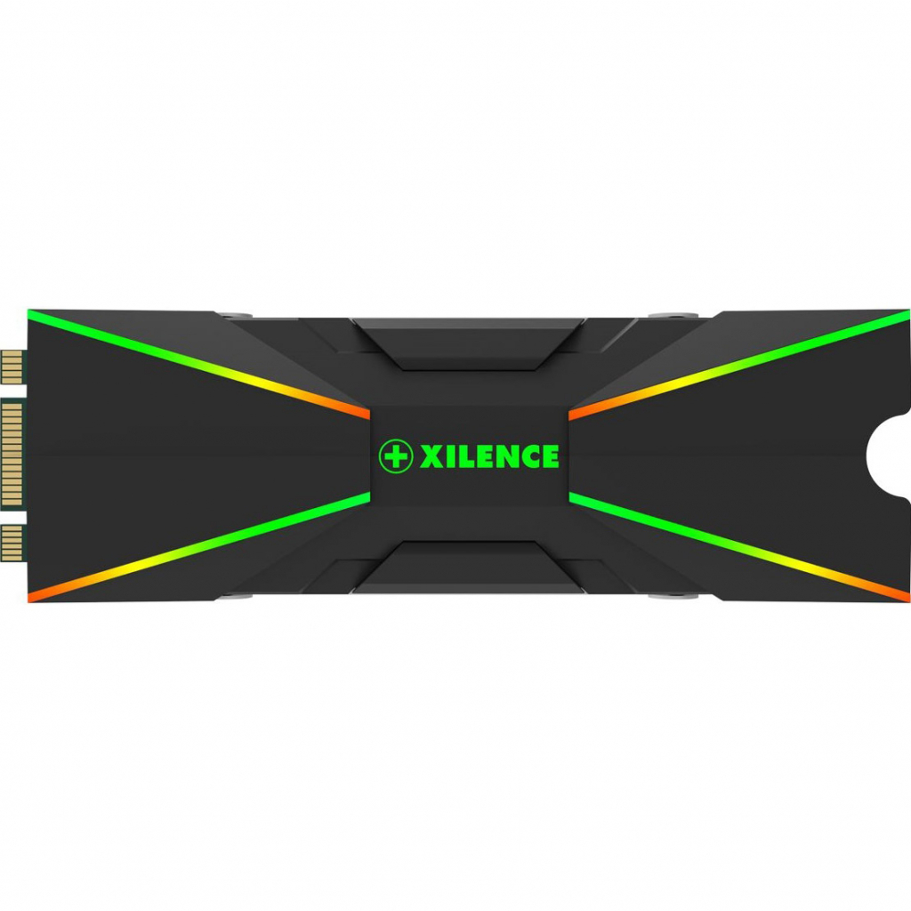 Радіатор охолодження Xilence M2SSD Cooler ARGB M2SSD.B.ARGB (XC401) - изображение 1