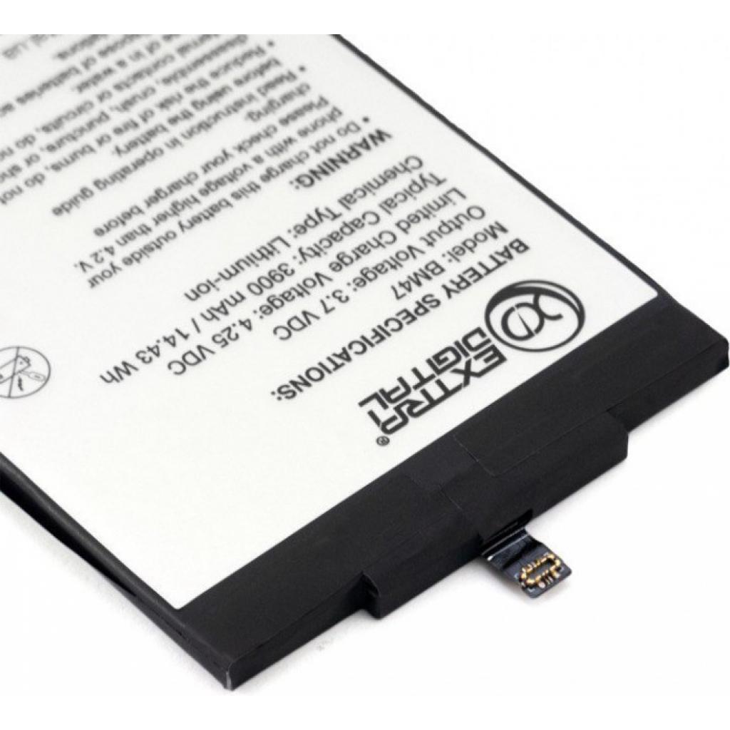 Акумуляторна батарея Extradigital Xiaomi Redmi 3 (BM47) 3900 mAh (BMX6451) - зображення 3