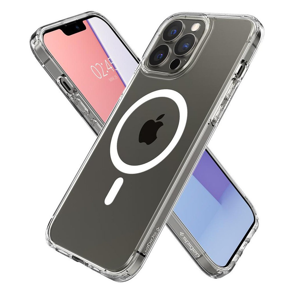 Чохол до мобільного телефона Spigen Apple Iphone 13 Pro Ultra Hybrid Mag Safe, White (ACS03267) - изображение 11