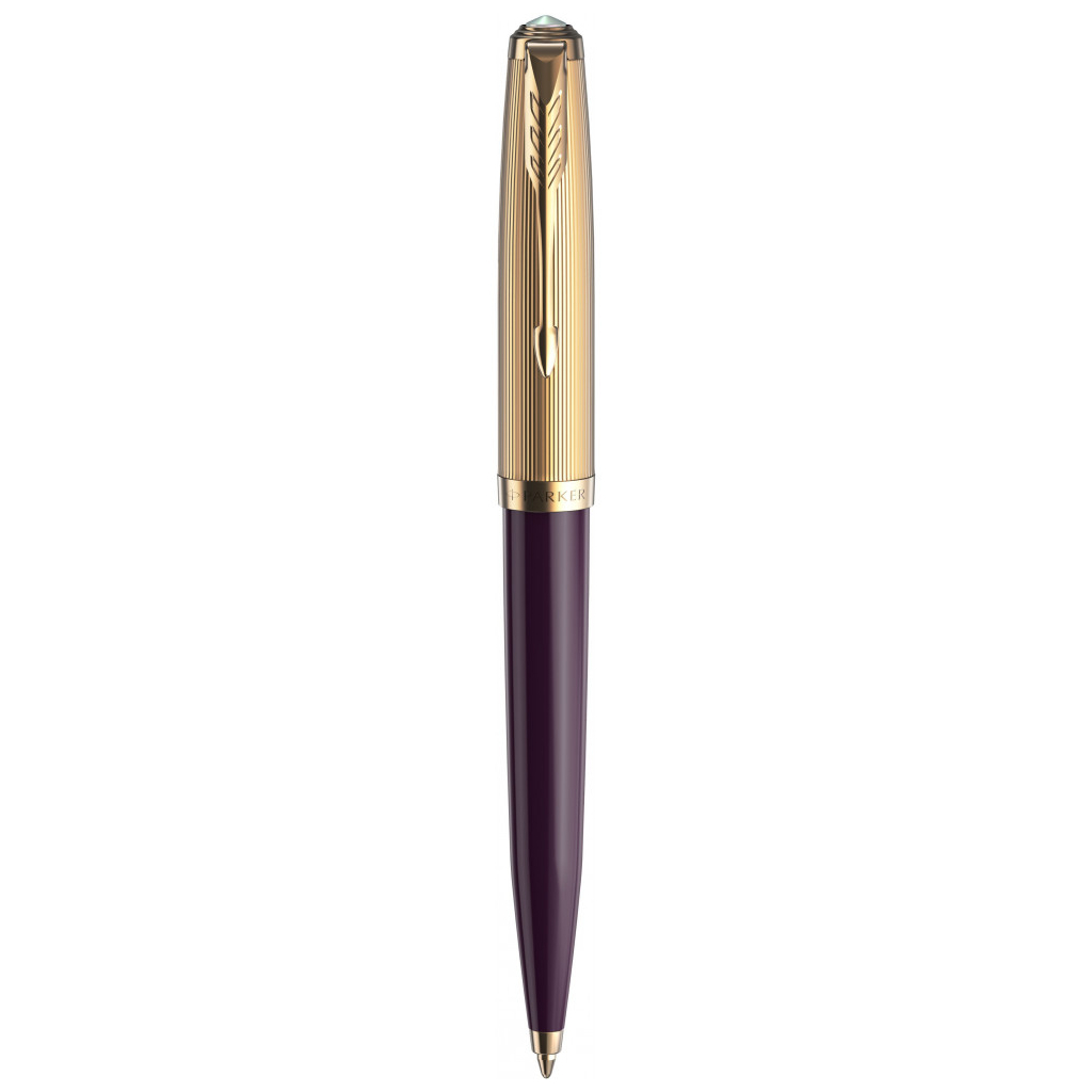 Ручка кулькова Parker 51 Deluxe Plum GT BP (57 132) - изображение 1