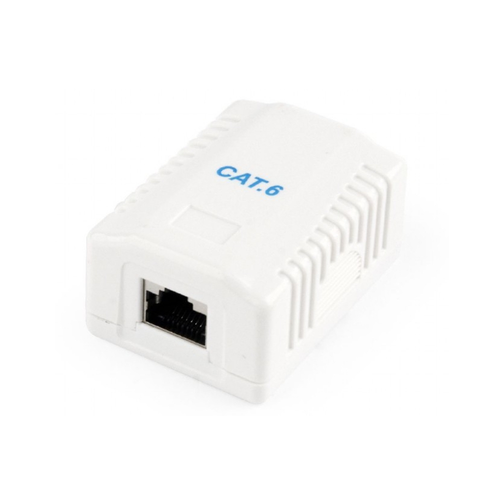 Комп'ютерна розетка Cablexpert RJ45x1 FTP, cat.6 (NCAC-1F6-01) - зображення 1