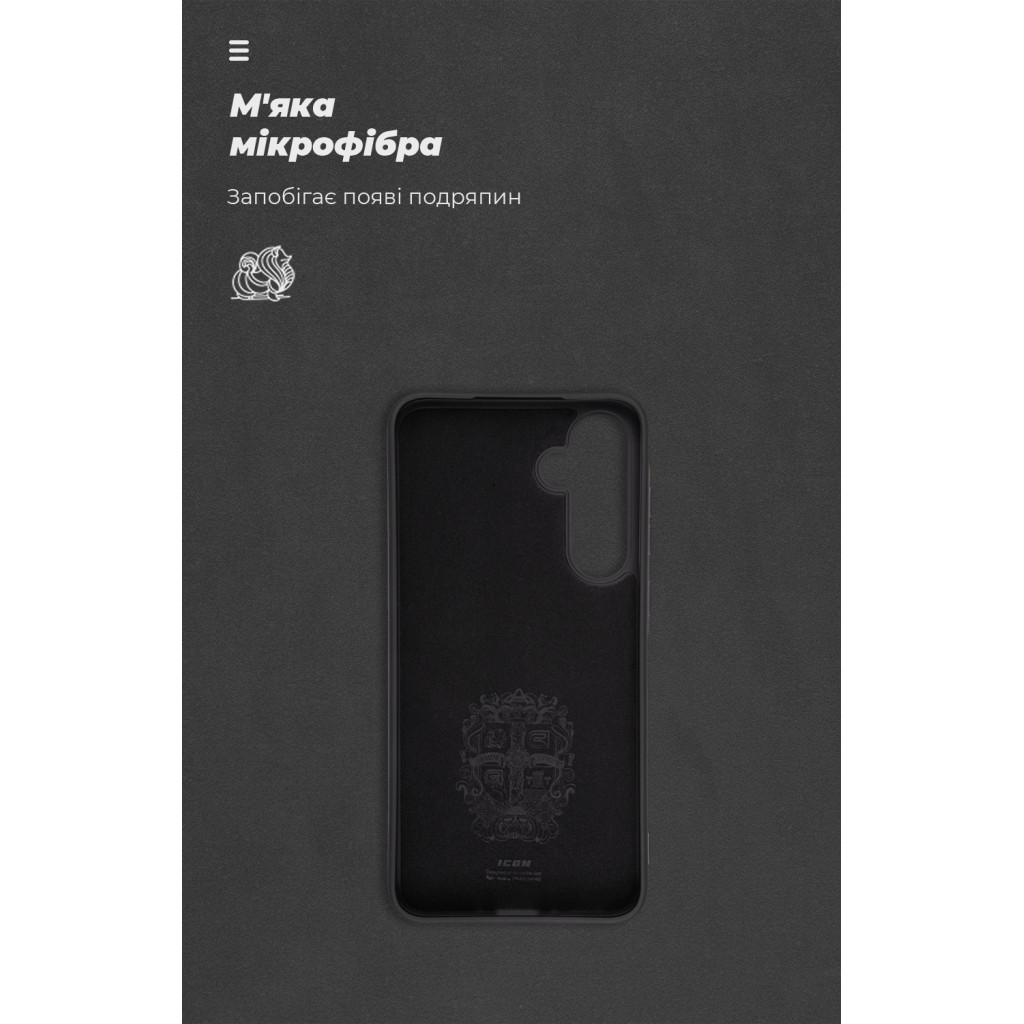 Чохол до мобільного телефона Armorstandart ICON Case Samsung A35 5G (A356) Black (ARM74319) - зображення 4
