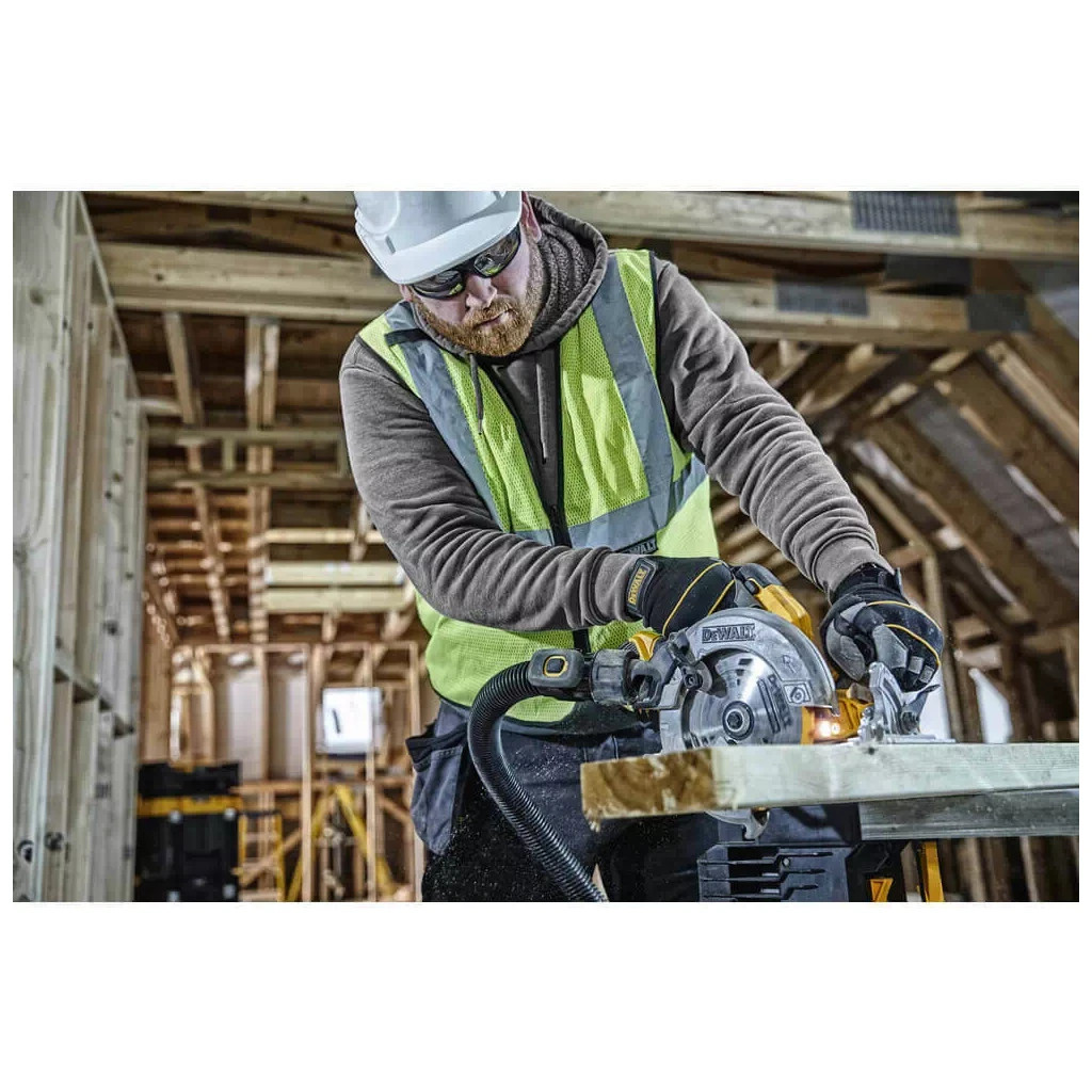 Дискова пила DeWALT 18В XR Li-Ion, диск 184х16 мм (без АКБ та ЗП) (DCS570N) - зображення 12